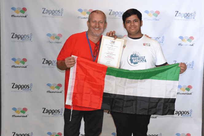 With Scott Flansburg (Human Calculator)