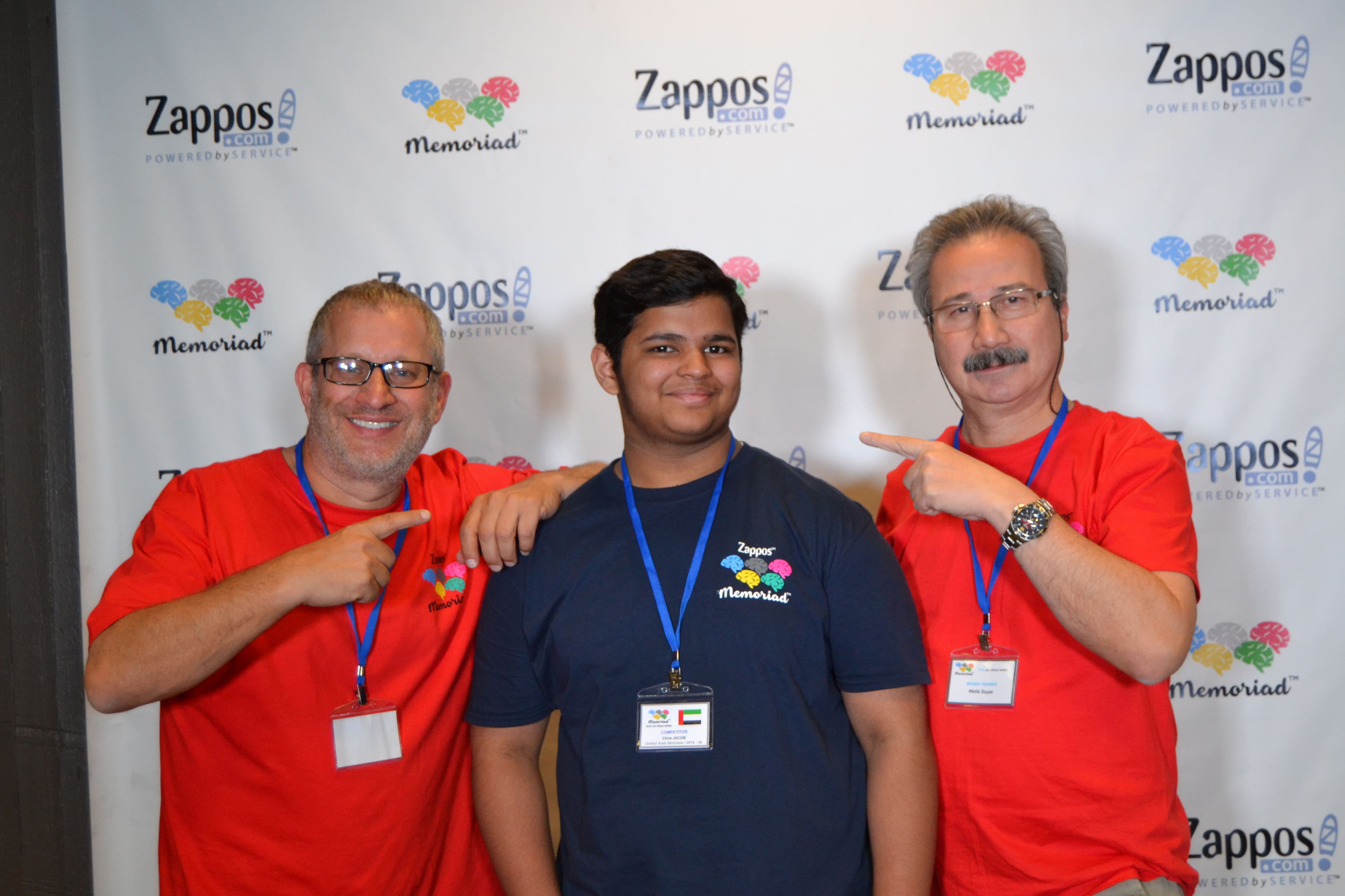 With Mr. Memory Melik Duyar and Human Calculator Scott Flansburg