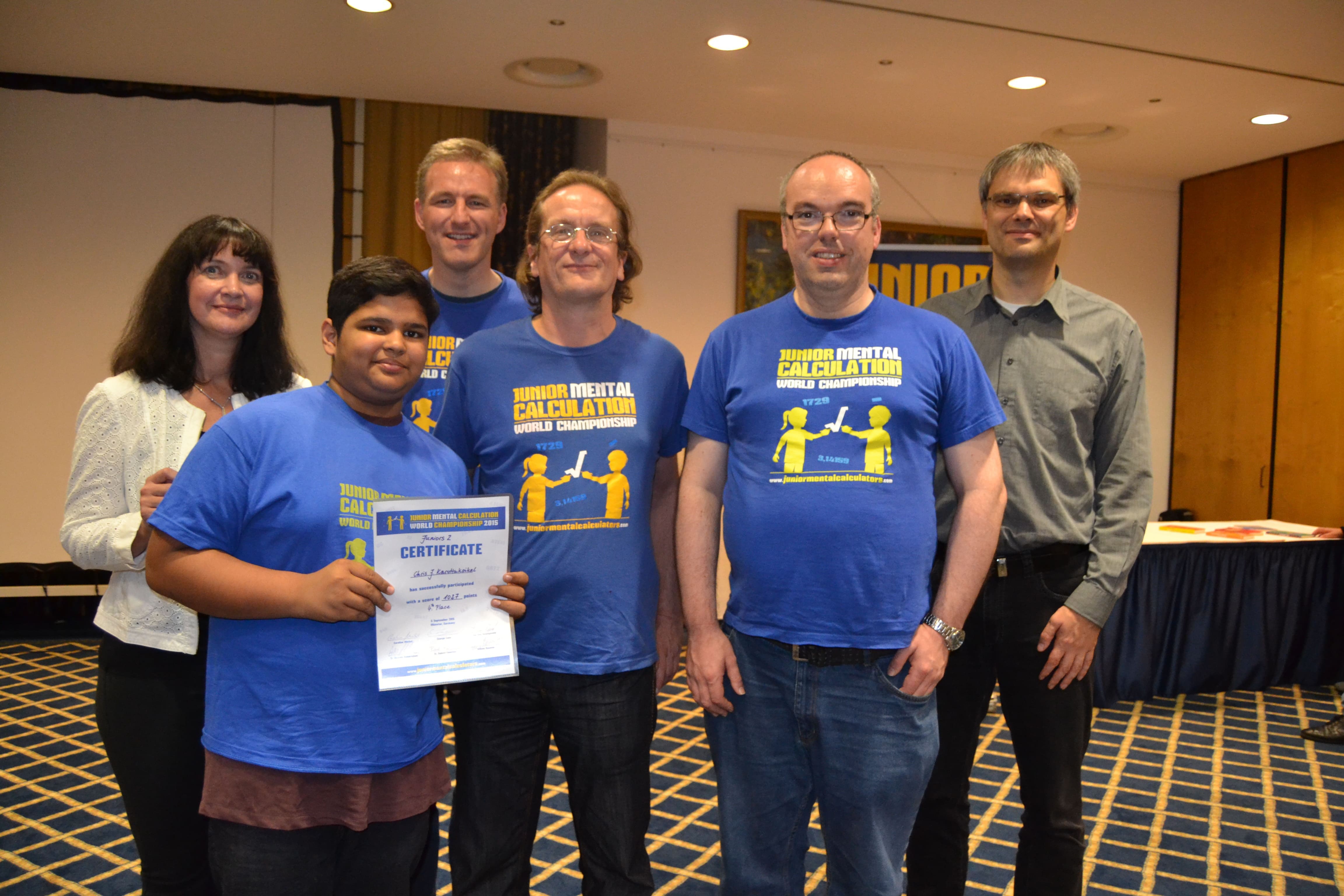 JMCWC with Mental Calculators